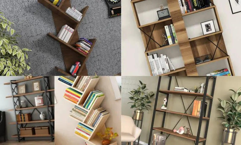 Modern Kitaplıklar Ev ve Ofislerin Havasını Degiştiriyor